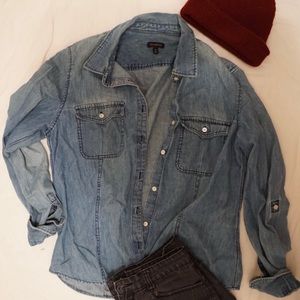 denim button up